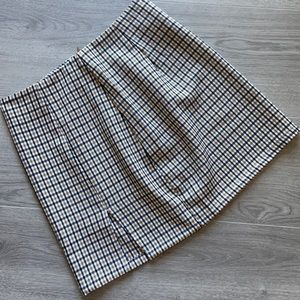 Plaid Mini skirt